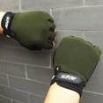 thumbnail image 3 of Jiyugala Gloves for Mens Men Antiskid Cycling Bike Gym Fitness Sports Half Finger Gloves, 3 of 4