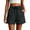 Black, variant on Womens Summer Cooling Shorts Athletic Quick Dry Short Pants Lightweight Elastic High Waisted Wide Leg Workout Running Shorts