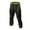 Green, variant on Mens Four Seasons Simple Exercise Tight Fitness Running Stretch Basketball Base Training Compression Pants Fitness Pants Trousers