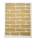 thumbnail image 5 of Adhesivo de pared de PVC BuyWeek 4 piezas diseño ladrillo negro, 5 of 10