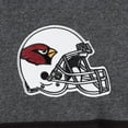 thumbnail image 4 of Men's Starter Heather Charcoal/Cardinal Arizona Cardinals Extreme Pullover Hoodie, 4 of 4