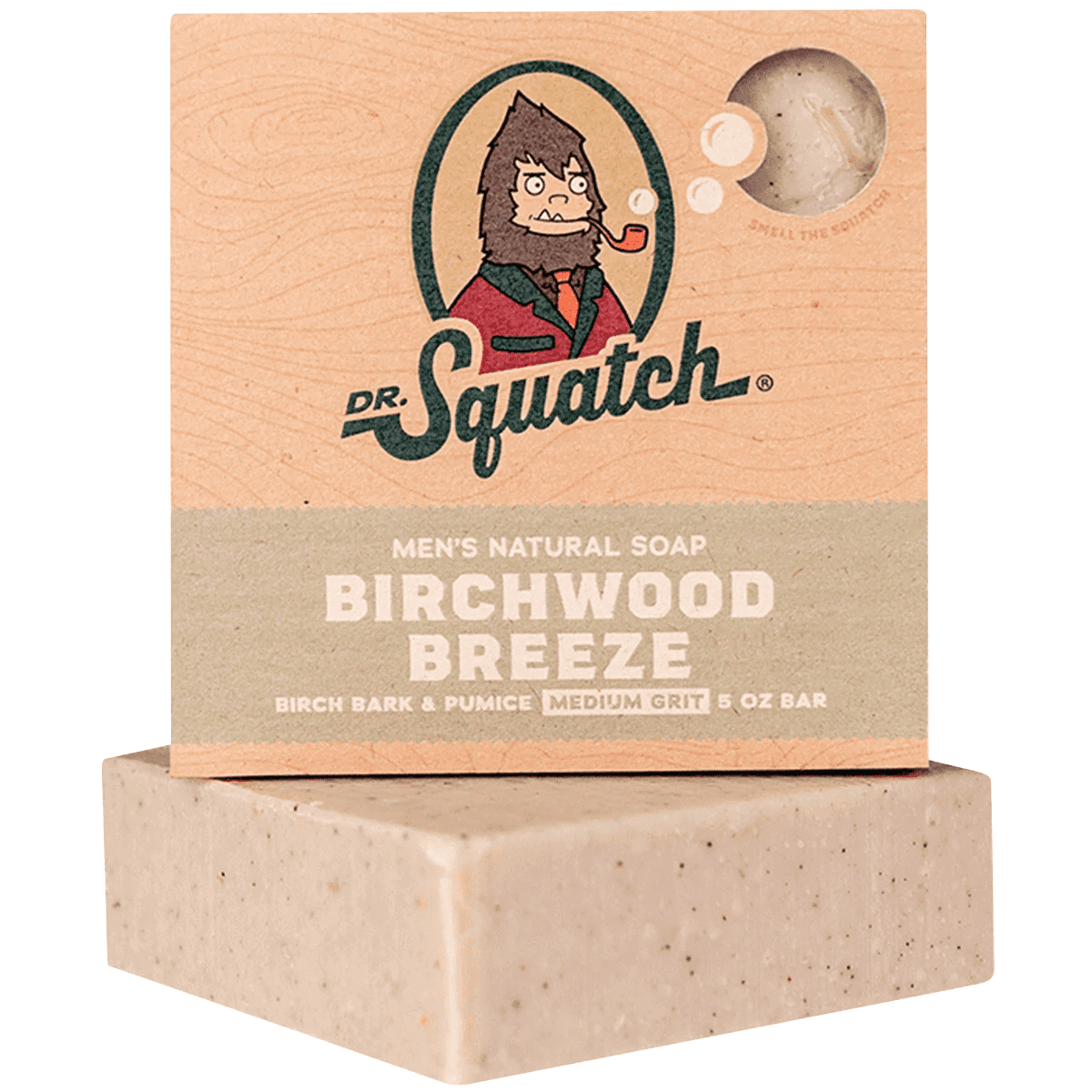 Dr. Squatch - 🌳 NEW SOAP 🌳 Fortified with Birch Bark and Pumice Powder,  this bar soap has a medium-intensity scrub that's gentle but thorough, and  will leave you feeling smooth and