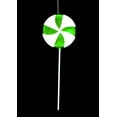 thumbnail image 3 of Vickerman 40" Huge Candy Fantasy Swirl Lollipop Christmas Ornament - Green Apple, 3 of 3