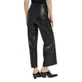 thumbnail image 4 of Lysse Hi Waist Vegan Leather Wide Leg 3253, 4 of 6