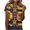 Multicolor(Style 146), variant on Women Mardi Gras T Shirt Fashionable Loose Party Carnival Printed Round Neck Short Sleeve T-Shirt Tops