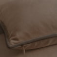 thumbnail image 4 of A1HC Set of 2 Luxurious Soft Velvet Throw Pillow Covers Only, 22"x22", Dark Brown, Decorative Cushion Covers with Hidden YKK Zipper for Sofa or Bed, 4 of 8