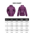 thumbnail image 4 of CAMEL Womens Winter Outerwear Coats Warm Cotton Jacket Fashion Parkas Casual Lightweight Jackets Purple, 4 of 11