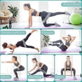 thumbnail image 4 of Bandas de resistencia antideslizantes para glúteos y piernas, bandas de tela resistente para ejercicios de fitness, sentadillas, entrenamiento de glúteos y muslos, S, 4 of 5