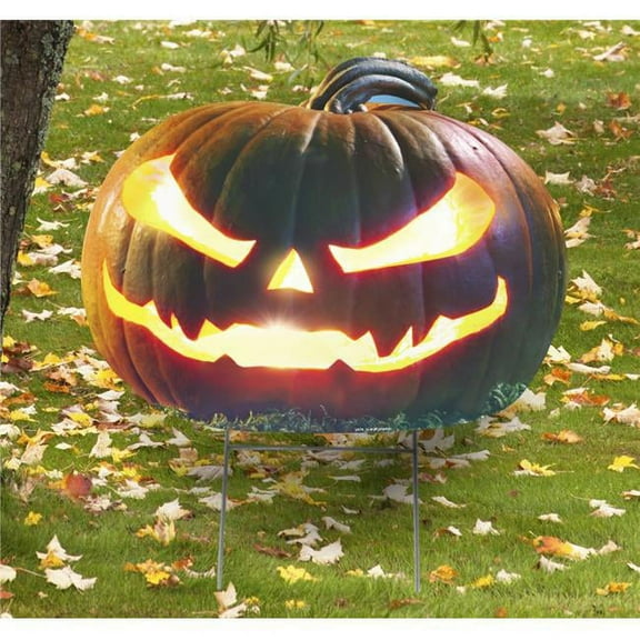 17 x 22 in. Scary Pumpkin Yard Sign