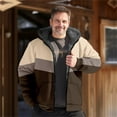 thumbnail image 5 of Veste d'Hiver à Capuche pour Hommes avec Impression Numérique 3D, Rembourrée pour Temps Froid, Chaleur et Style, 5 of 5