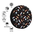 thumbnail image 4 of Naloa Space Rocket PVC Leather Spare Tire Wheel Cover for Car Truck SUV Camper Trailer Universal Fit many size14 inch, 4 of 6