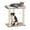 Greige-19.7"L x 13.4"W x 22"H, variant on 43.7in 3-tier Modern Cat Tree Tower Condo Scratch Posts For Indoor Cats Big Plate Two 19.7in Full Sisal White