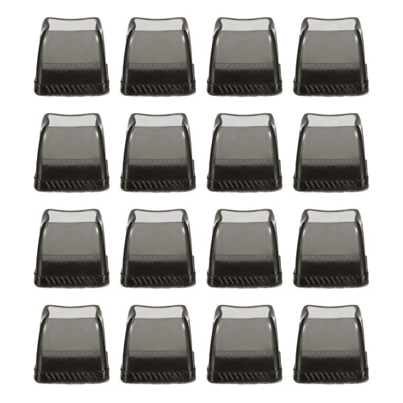 GAGUIUP 16-Pack Square Chair Leg Floor Protectors For Hardwood Floors (Black, Large)