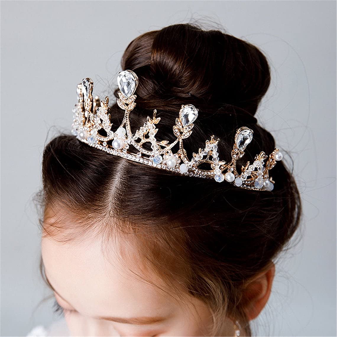 Couronne Anniversaire 70 Ans - Diadème Strass Cristal Argent - Cadeau Pour Femme
