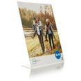 thumbnail image 2 of Mainstays 8x10 Vertical Bent Acrylic Tabletop Picture Frame, 2 of 5