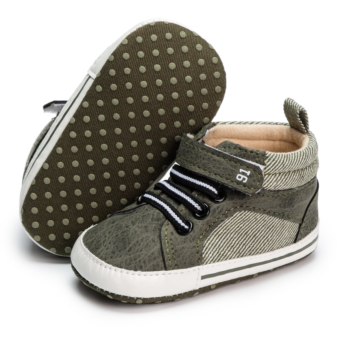 infant girl high top shoes