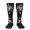 2 Black-2, variant on Womens Illuminati Occult Geometric Knee High Socks Comfy Thermal Boot Long Socks