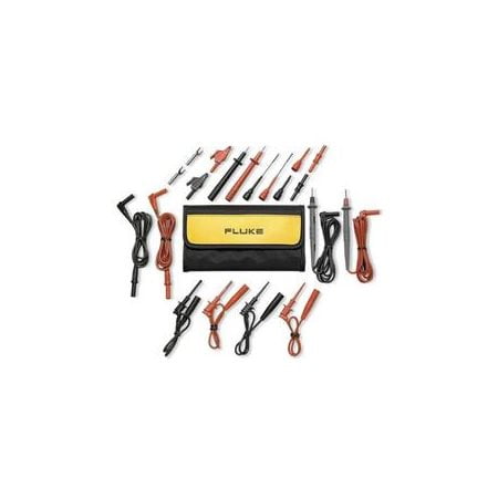 Deluxe Test Lead Kit - FLUKE TL81A/WWG Deluxe Test Lead Kit, 10A