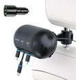 thumbnail image 6 of AUR Multi Car Retractable Backseat 3 in 1 Car Charging Station Box Compatible with All Phones | iPhone | Samsung | Uber Taxi Lyft Turo Ride Share Customer Charging Dock Attach to Headrest, 6 of 23