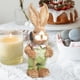 thumbnail image 5 of Conejo de Pascua,conejo de pascua decoración ornamento figuritas de conejo,vacaciones de peluche animales de peluche,conejo de pascua decoraciones primavera,decoraciones navideñas de BLESIY Conejo de Pascua, 5 of 8