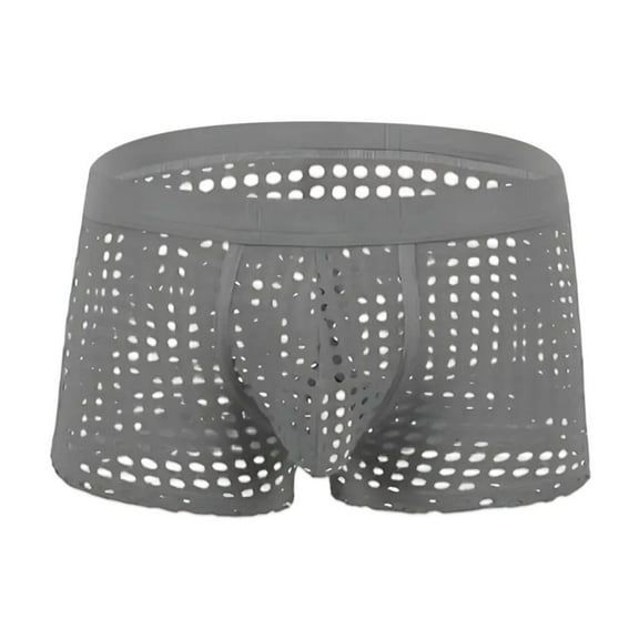 Soft Stretch Fishnet Boxer Shorts Night Club Wear