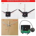 thumbnail image 4 of DIY Pendulum Clock Movement Plastic DIY Pendulum Swing Wall DIY Pendulum Hands Pendulum Clock Motor Repair Completer Hour Minute Mechanism, 4 of 8
