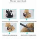 thumbnail image 5 of Dog Harness Medium Size, Dog Harness Small, Dog Harnesses, Cat Harness with Lead, Dog Lead, Lead for Small Dogs, Pink, L, Pink Large., 5 of 5
