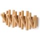 thumbnail image 2 of Gancho de pared con 5 ganchos, en madera natural, 37,5 x 16,5 x 4,4 cm, 2 of 5
