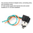 thumbnail image 3 of Pair Universal Motorcycle Fog Light LED Side Auxiliary Lamp 4.5in 60W 6500K WaterproofSilver Reflector, 3 of 3