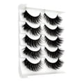 thumbnail image 3 of Juego de extensión Sunnimix rgo grueso 5 pares Pestañas postizas 21, 3 of 8