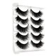 thumbnail image 3 of Set de maquillaje espectacular con 5 pares de pestañas postizas 3D de pelo sintético tipo visón para un look natural y tupido. 3D-21, 3 of 9