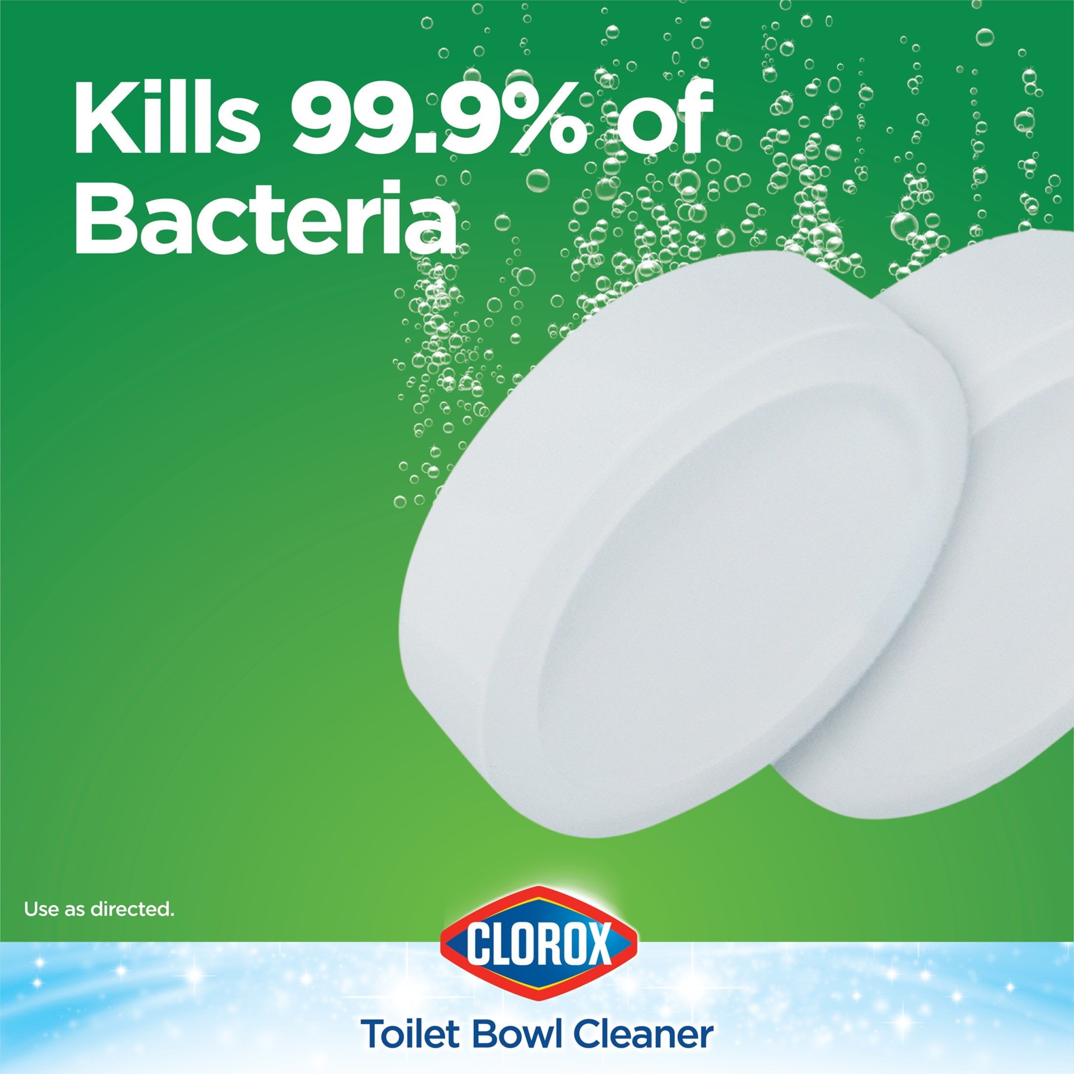 Clorox Bleach Automatic Toilet Bowl Cleaner Tablets, 4 Pack - image 4 of 11