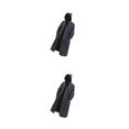 thumbnail image 1 of Minnieouse Chubasquero reutilizable de secado rápido para mujeres y hombres Senderismo y actividades al aire libre Negro 2XL Negro 2XL 2Conjunto, 1 of 1