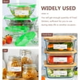 thumbnail image 2 of Paper Food Containers Tags Self-adhesive Label Freezer Tape Shelf Life Sticker Movable 3 Rolls, 2 of 6