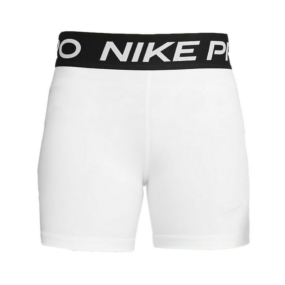 Nike Girl's NP Dri-Fit 3" Shorts XL White