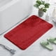 thumbnail image 3 of Tapete absorbente antideslizante con reverso de secado rápido para baño y ducha. Lavable a máquina. Suave, ideal para zonas húmedas de mucho tránsito. Aestivo | Rojo | AESTIVO, 3 of 7