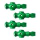 thumbnail image 2 of Figuras de futbolín de 4 piezas para mesa de fútbol, ​​aptas para juegos de fútbol con varillas de 5/8 pulgadas Verde, 2 of 9