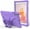 Light Purple, variant on HCTian Kids iPad Case for 9th/8th/7th Gen - 10.2 inch 2021/2020/2019 with Butterfly Stand, iPad Air 3 10.5 inch &Por 10.5 inch Heavy Duty Protective Cover for Kids