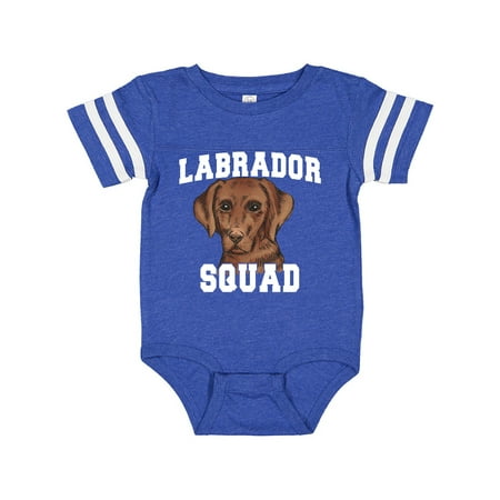 

Inktastic Dog Labrador Squad Gift Baby Boy or Baby Girl Bodysuit