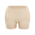 thumbnail image 4 of Wacanda Women's Tummy Control Panty Underwear Padded Butt Lifter Shaper Fake Butt S-3XL, 4 of 7
