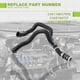 thumbnail image 3 of Kit de mangueras calentador agua HVAC entrada y salida para Ford Escape 2013-2019, apto Lincoln MKC 2017-2019 (CV6118K579TE) CV6118K579TE, 3 of 6