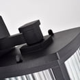 thumbnail image 6 of RADIANCE goods Transitional 1 Light Textured Black Outdoor Wall Sconce 11" Height, 6 of 11