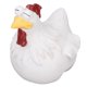 thumbnail image 1 of Adornos de pollo de ojos grandes, divertidas estatuas de pollo para escaleras de jardín, patio de granja, patio trasero, 1 of 14
