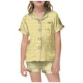 thumbnail image 1 of Luvoko Tween Kid DIY Hand Painted Homewear Set Colouring Pajama Sets For And Girl Can Play With And, 1 of 5