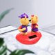 thumbnail image 5 of Juguetes de Bobbleheads con Energía Solar, Adornos de Cabeza Sacudida, Bobblehead de Juguete, Ventana , Decoración de Escritorio, Coche, Habit Baoblaze Estatuas decorativas de coches, 5 of 8