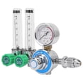thumbnail image 3 of Medidor de flujo de gas, regulador de argón WX‑55X‑2L Regulador de medidor de flujo de argón dual Regulador de argón Innovación moderna, 3 of 9