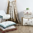 thumbnail image 4 of Home Soft Things 3 Piece Dorset Floral Patchwork Bedspread Set - Coffee - King (102" x 90"), 4 of 10