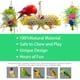 thumbnail image 3 of Paquete de 3 juguetes para masticar pájaros, juguete triturador para forraje, jaula para loros, juguete triturador para pájaros, juguetes de lufa, juguete colgante para forraje Namotu WRQX-362, 3 of 5