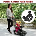 thumbnail image 4 of OLAKIDS Voiture Pousse-Pousse 3 en 1, Poussette Lamborghini sous Licence, Voiture Glissante et de Marche avec Poignée de Poussée, Musique, USB, Phare, Rangement sous le Siège, Jouet à Pousser avec les Pieds pour Enfants de 18 à 60 Mois, 4 of 9