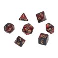 thumbnail image 1 of Juego de 4 Dados Poliédricos Cubos de Dados Poliédricos de Aprendizaje de Plástico con Números de Oro Claro para Juegos de Mesa de Enseñanza de Matemáticas ANGGREK  Otros, 1 of 8